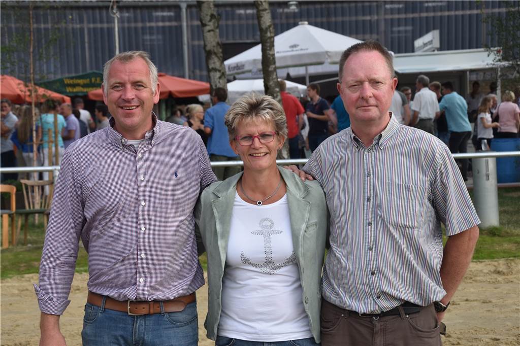 Zweiter Vorsitzender Bernd Burghardt, Geschäftsführerin Barbara Kümer und Vorsitzender Ludger Selhorst haben sich gegen eine Durchführung des Turniers entschieden.