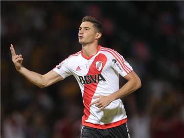 Zweitteuerste Einkauf der Vereinsgeschichte von Bayer Leverkusen: Lucas Alario. Foto: Nicolas Aguilera