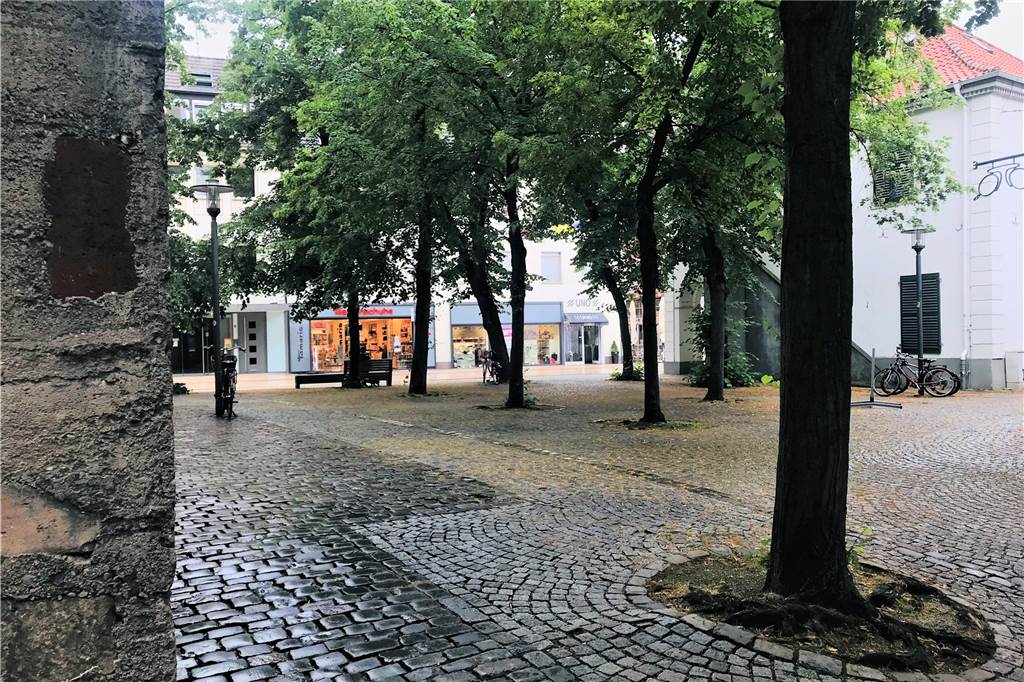 Tisa-Brunnen soll neuen Platz in der Dorstener Altstadt bekommen Kirchplatz St. Agatha