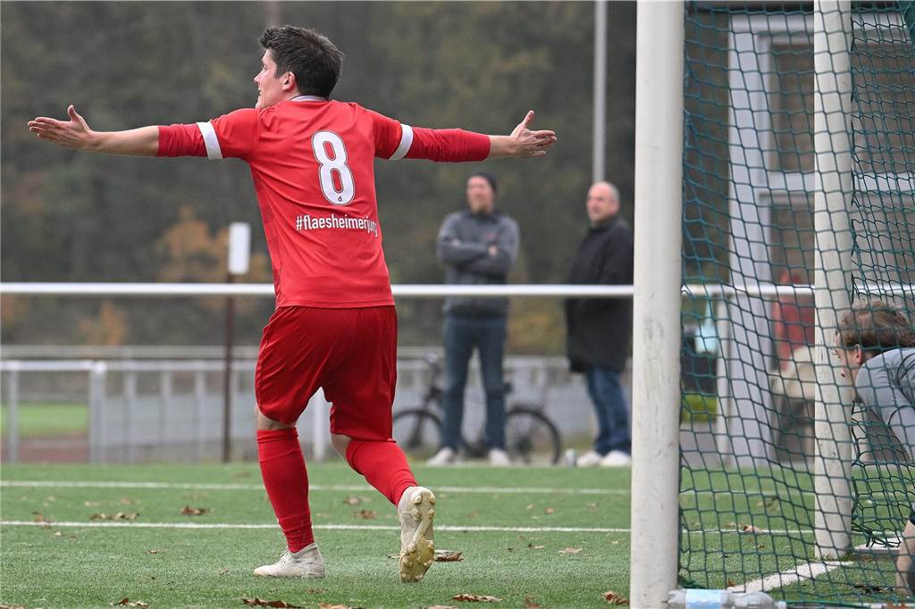 Zwischenzeitlich lag Flaesheim mit 1:3 zurück, am Ende jubelte die Concordia aber doch und schlug BW Wulfen mit 4:3.