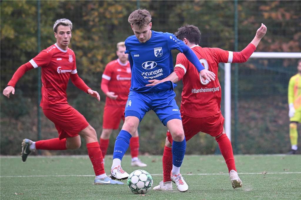 Zwischenzeitlich lag Flaesheim mit 1:3 zurück, am Ende jubelte die Concordia aber doch und schlug BW Wulfen mit 4:3.